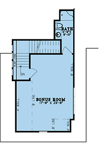 House Plan MEN 5195 Bonus Room