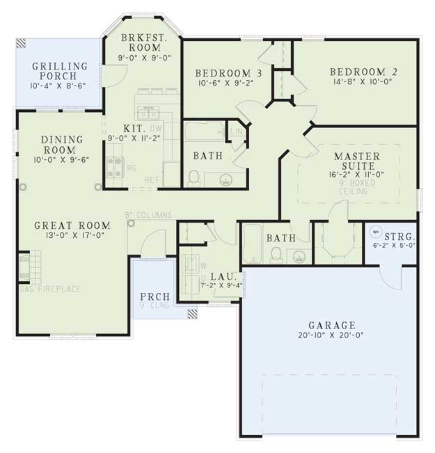 House Plan 150 Spruce Street Affordable House Plan