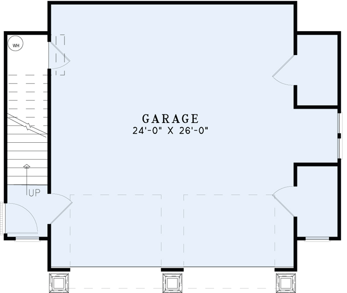 Garage Plan-NDG 1485 Garage