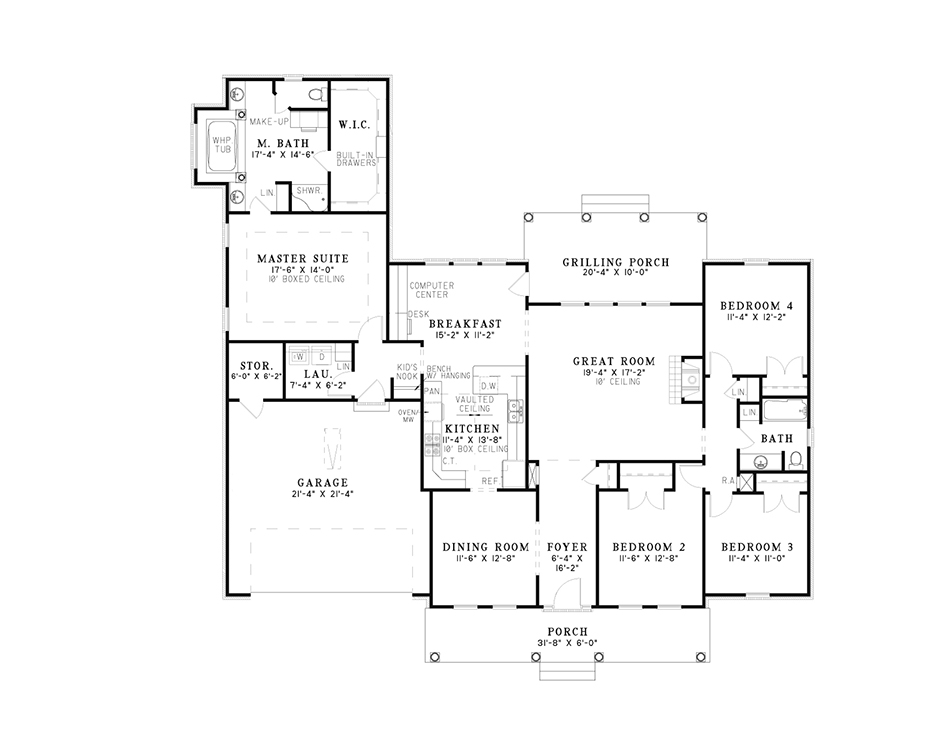 Nelson Design Group › House Plan 175 Richmond Drive, Country Home House ...