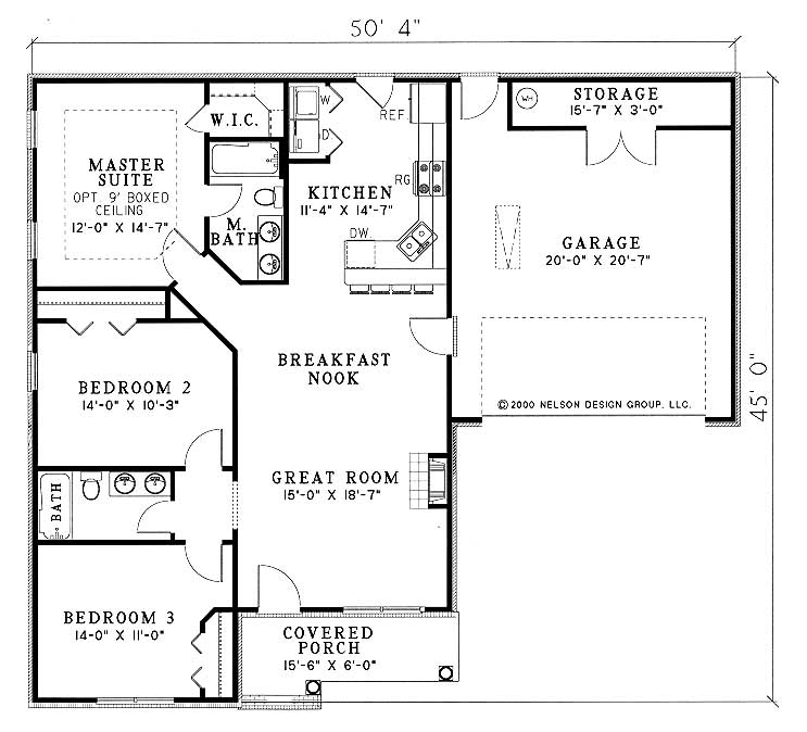Nelson Design Group › House Plan 525 Wellington Lane