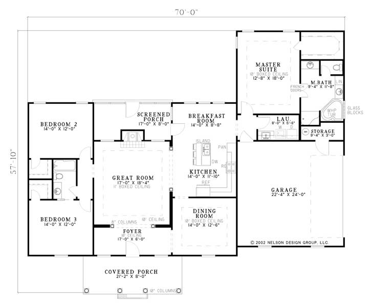 House Plan NDG 791 Main Floor