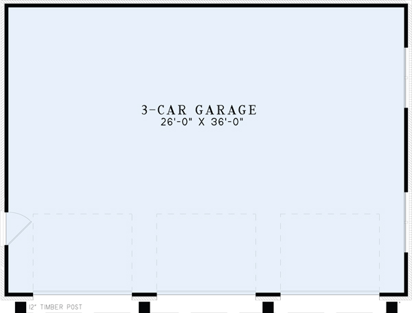 Garage Plan-NDG 1493 Garage