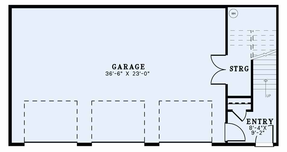 House Plan NDG1652-Main Floor
