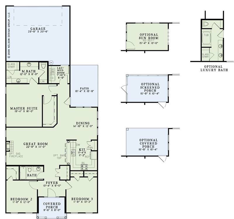 House Plan 1311 Lurlene Place Affordable House Plan Nelson Design Group