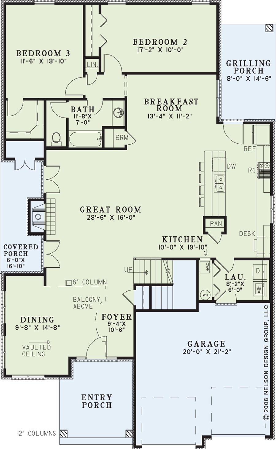 House Plan NDG 1149 Main Floor