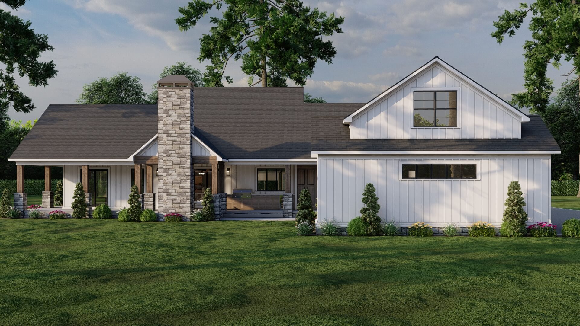 House Plan 5435B Homestead Haven II, Farmhouse Plan