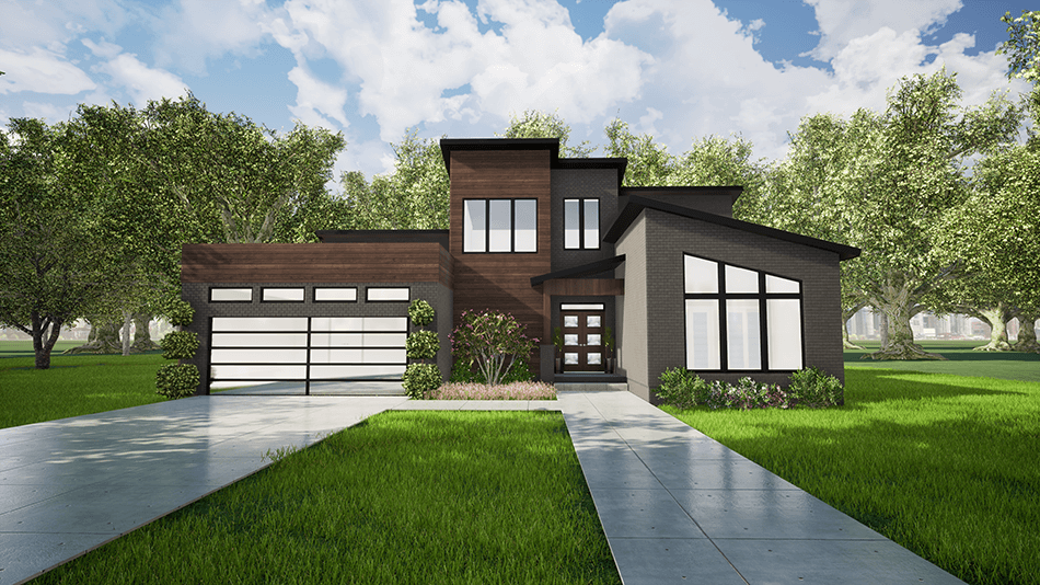 Modern House Design 16x20 With 3