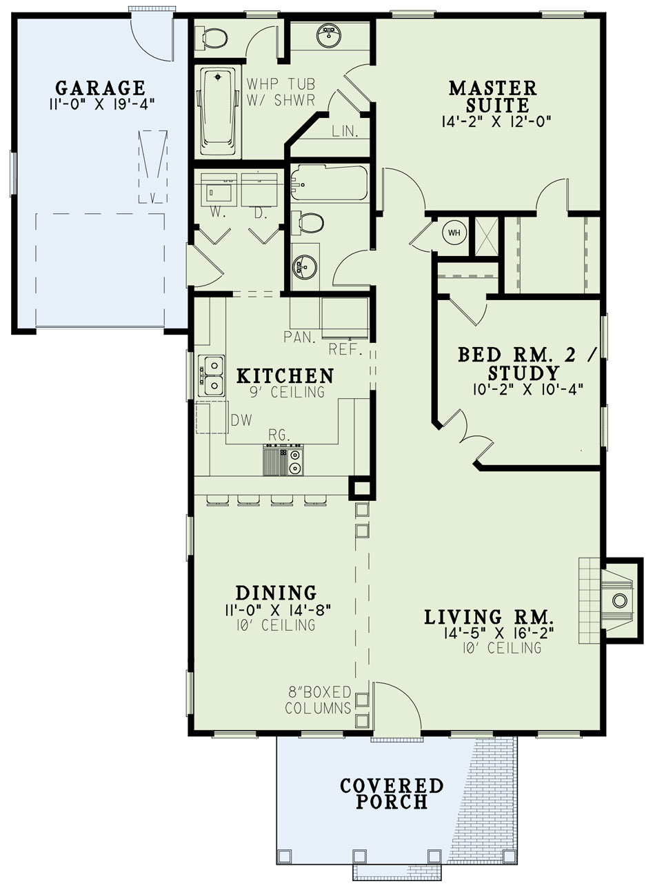 Nelson Design Group House Plan 270 Wellington Lane Village At Wellington House Plan