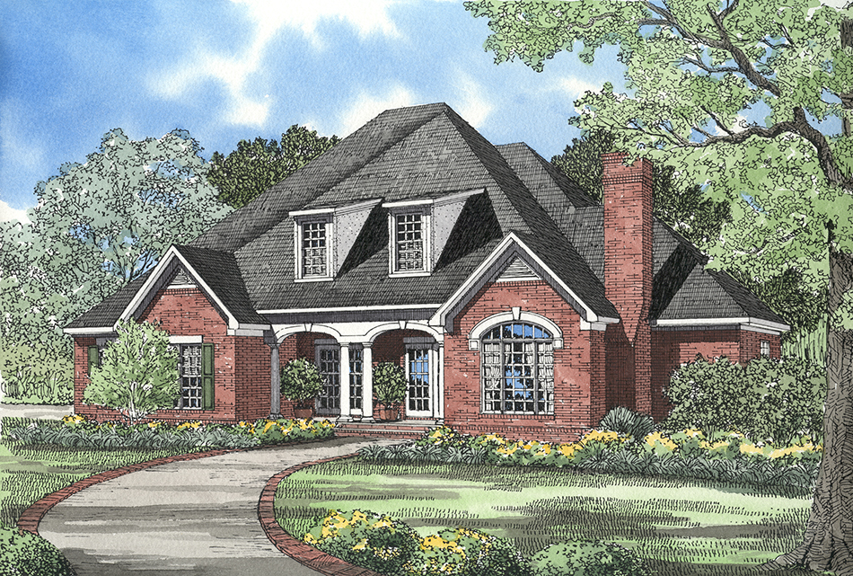 House Plan 151 Birchwood Lane French Classic House Plan