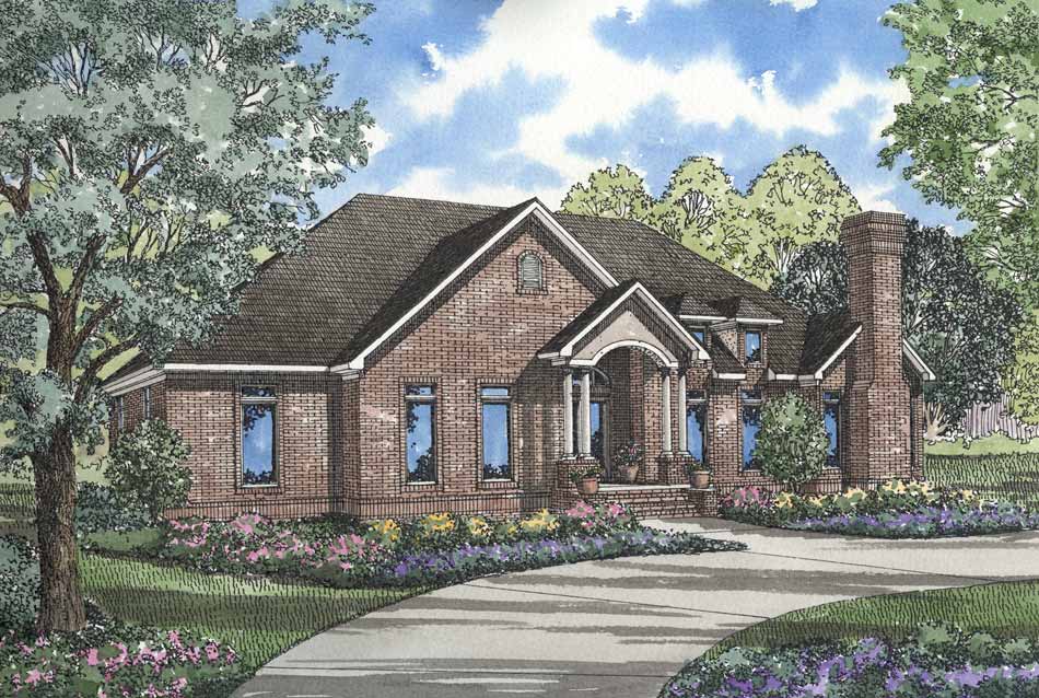 House Plan 336 Birchwood Lane Traditional House Plan Nelson Design Group