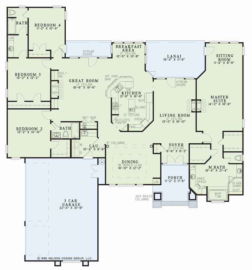 House Plan 345 Sunset Drive Modern House Plan