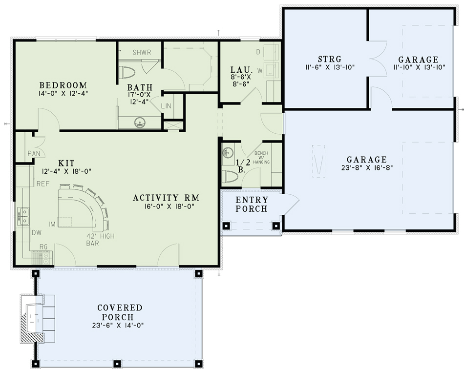 Pool House 1484 Result Drive Garage Pool House Plan Nelson Design Group