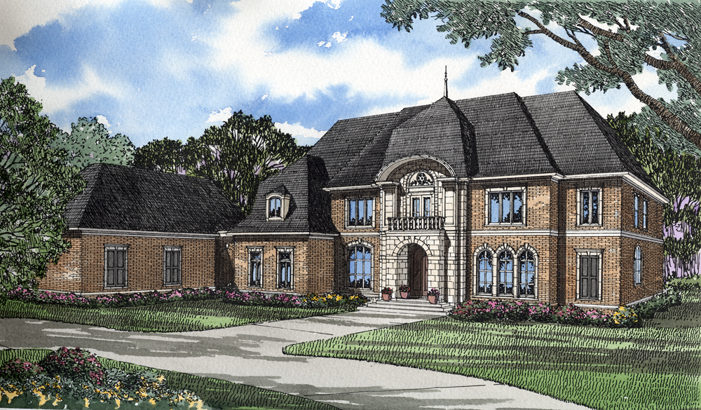 House Plan 215 Birchwood Lane European House Plan Nelson Design Group