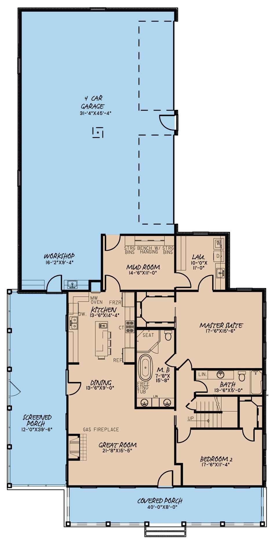 House Plan 5088 Farmington Place Farmhouse House Plan