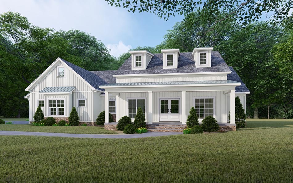 House Plan 5218 Four Winds, Farmhouse House Plan